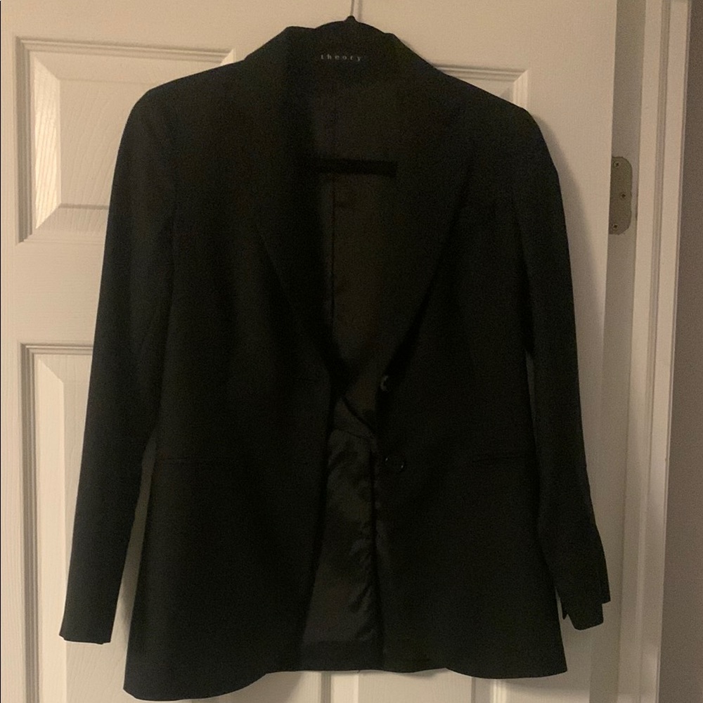 Theory Black Classic Blazer